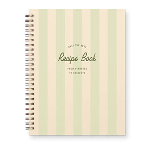 Only The Best Striped Recipe Book